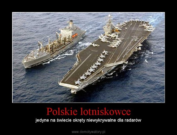 Polskie lotniskowce – jedyne na świecie okręty niewykrywalne dla radarów 