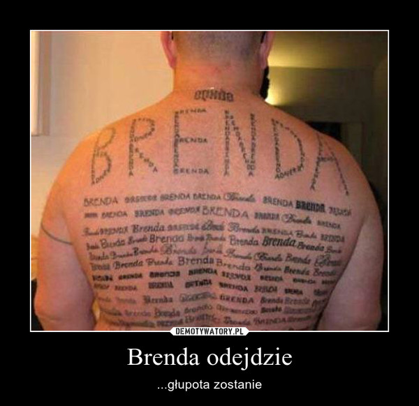Brenda odejdzie