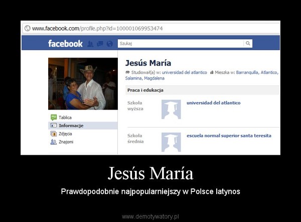 Jesús María – Prawdopodobnie najpopularniejszy w Polsce latynos 