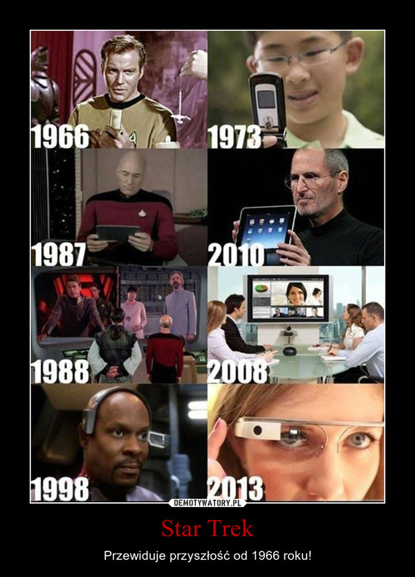 Star Trek – Przewiduje przyszłość od 1966 roku! 