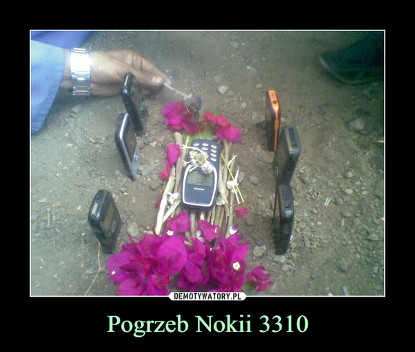 Pogrzeb Nokii 3310