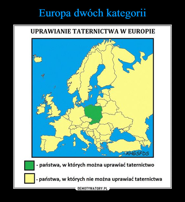 Europa dwóch kategorii