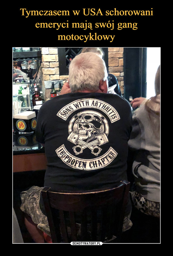 Tymczasem w USA schorowani emeryci mają swój gang motocyklowy