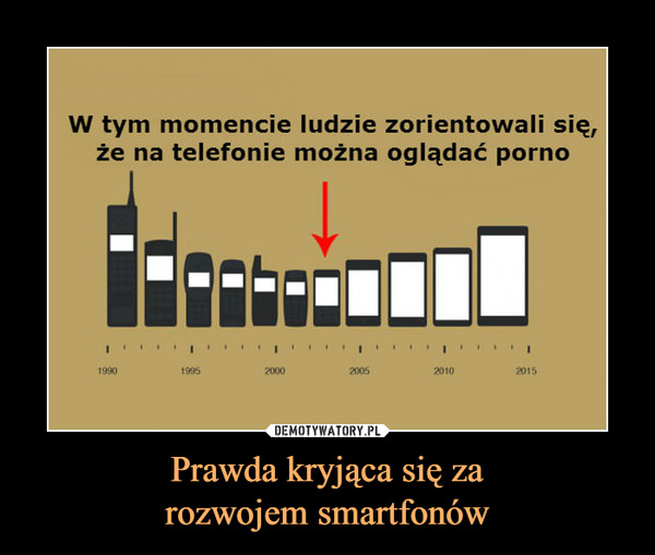 Prawda kryjąca się zarozwojem smartfonów –  W tym momencie ludzie zorientowali się, że na telefonie można oglądać porno 