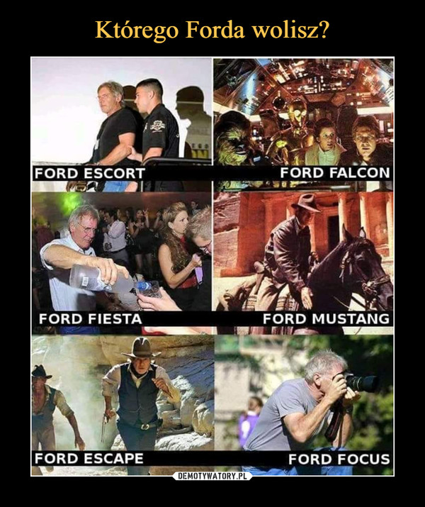 Którego Forda wolisz?