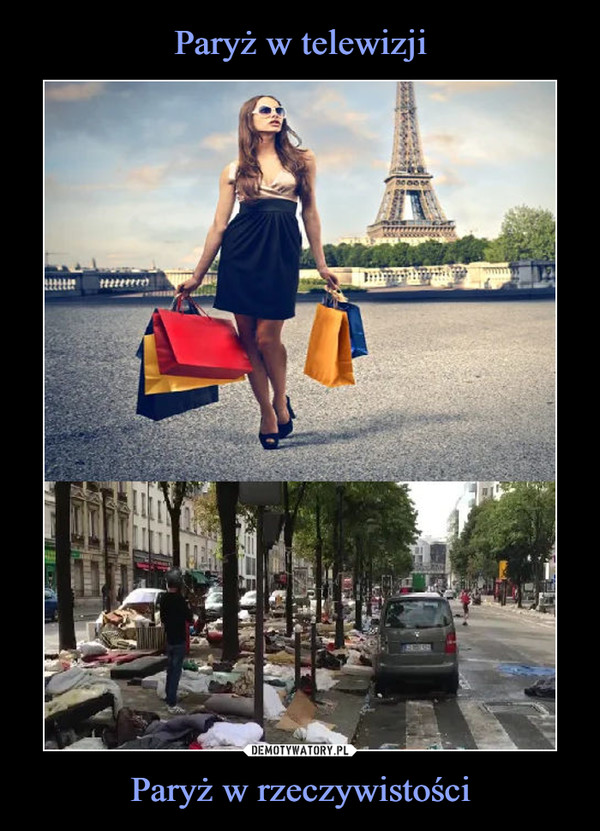Paryż w rzeczywistości –  