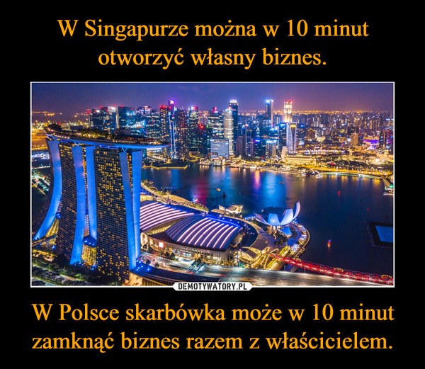 W Polsce skarbówka może w 10 minut zamknąć biznes razem z właścicielem. –  