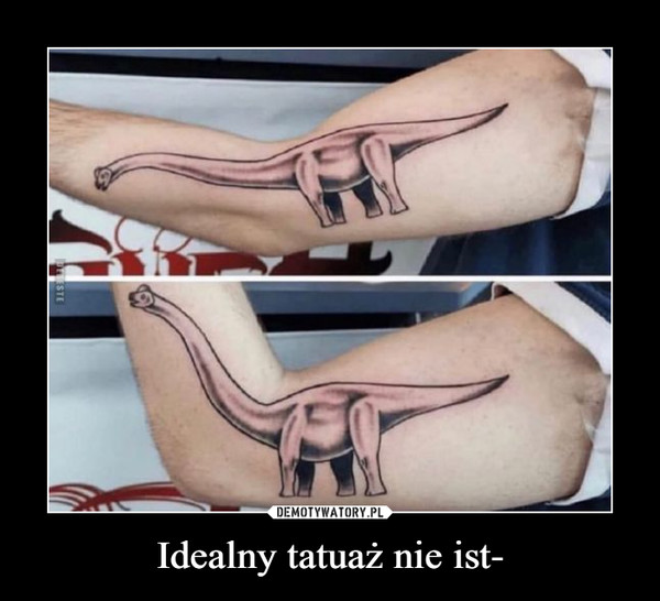 Idealny tatuaż nie ist-