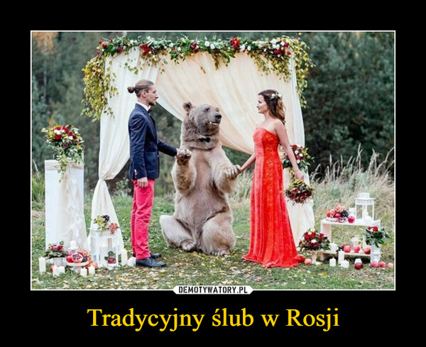 Tradycyjny ślub w Rosji –  
