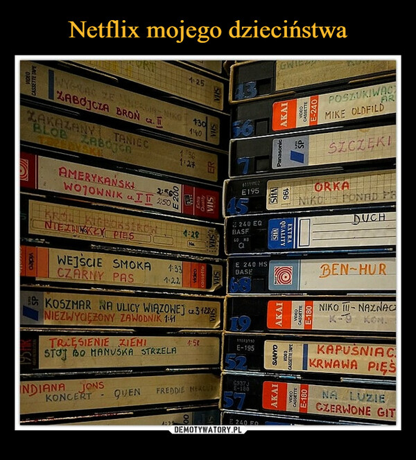 Netflix mojego dzieciństwa