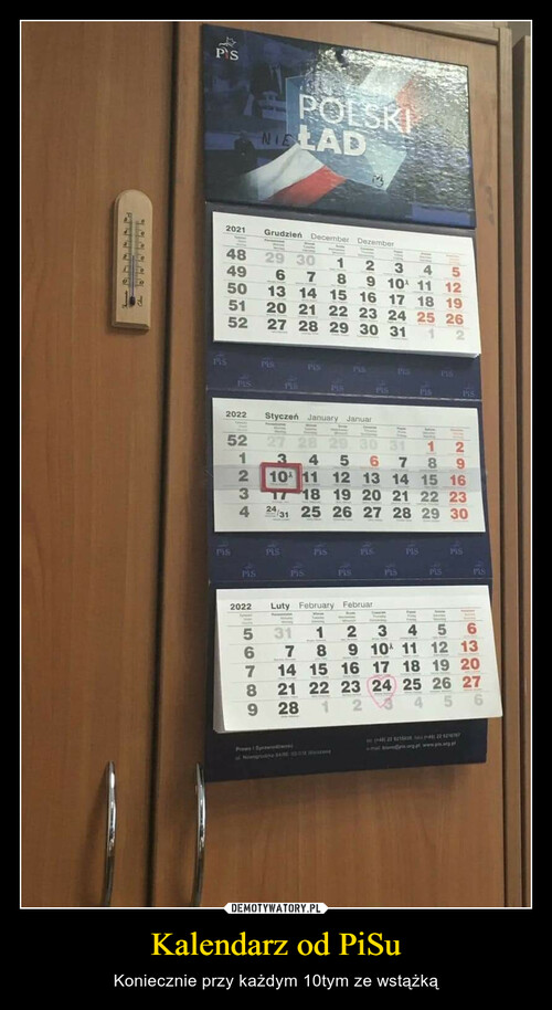 Kalendarz od PiSu