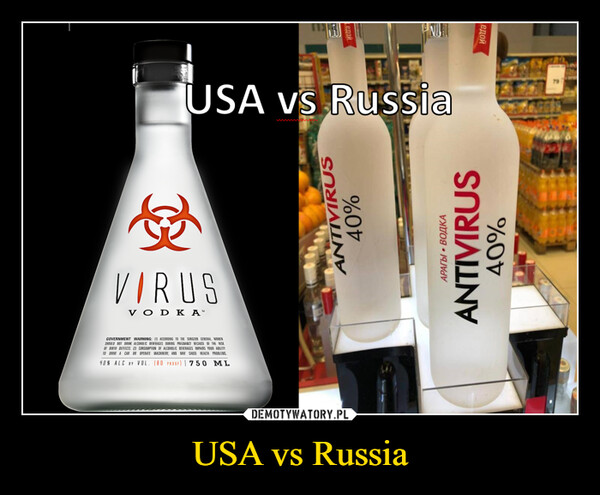 USA vs Russia –  