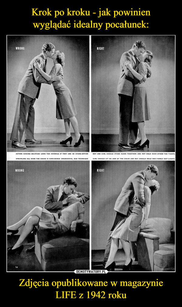 Zdjęcia opublikowane w magazynie LIFE z 1942 roku –  