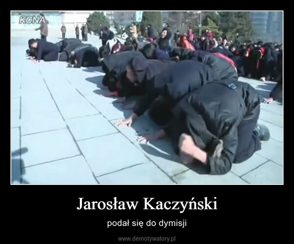 Jarosław Kaczyński – podał się do dymisji 