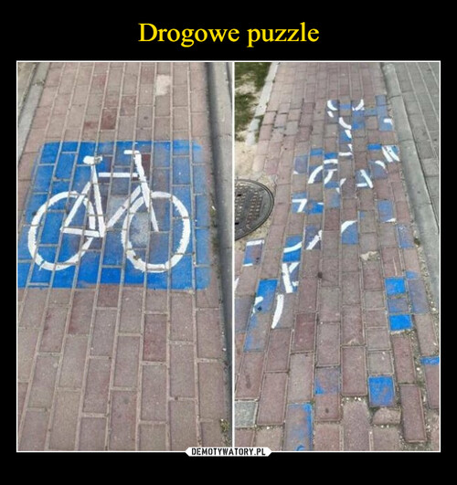 Drogowe puzzle
