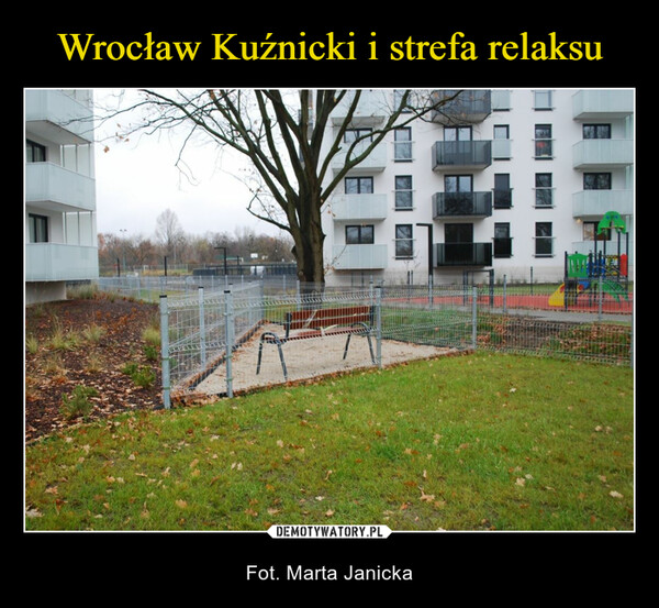 Wrocław Kuźnicki i strefa relaksu