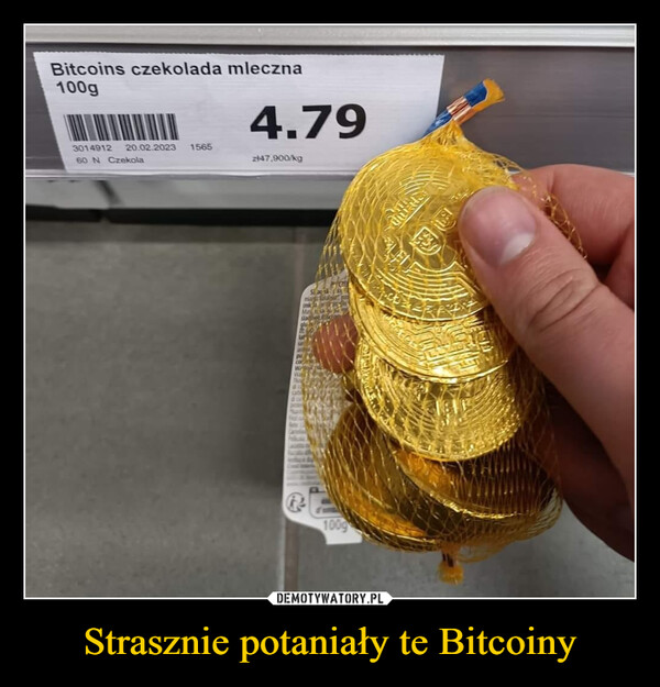 Strasznie potaniały te Bitcoiny