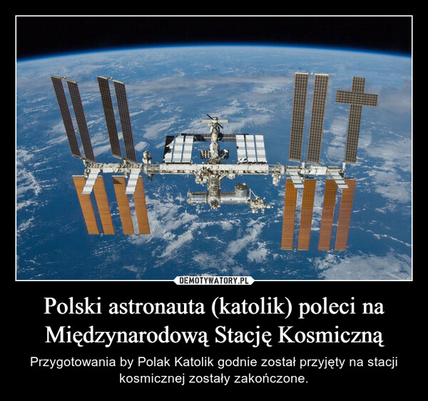 Polski astronauta (katolik) poleci na Międzynarodową Stację Kosmiczną