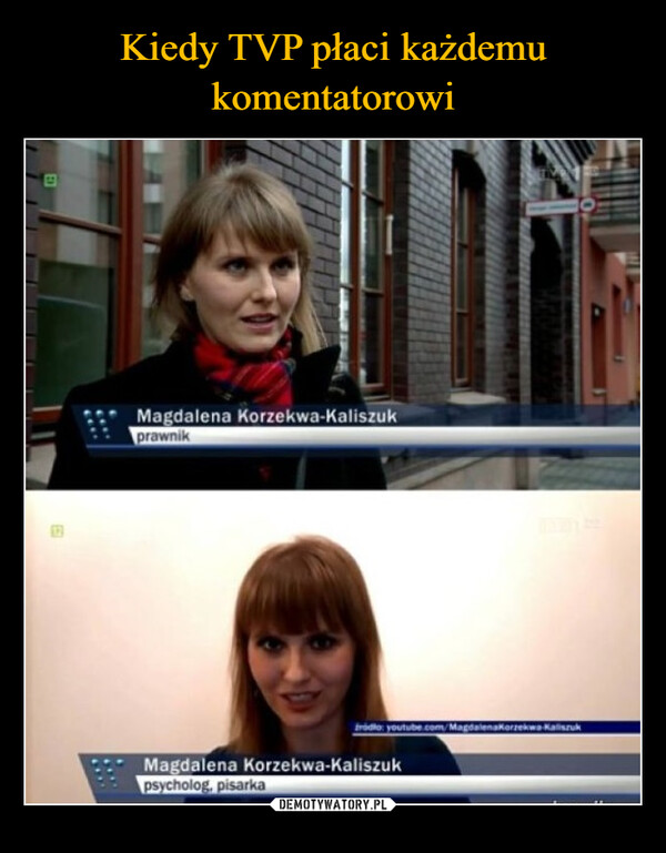  –  Magdalena Korzekwa-KaliszukprawnikANTrodio: youtube.com/MagdalenaKorzekwa KaliszukMagdalena Korzekwa-Kaliszukpsycholog, pisarka