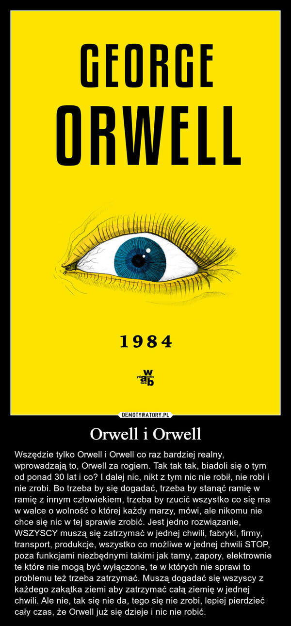 Orwell i Orwell